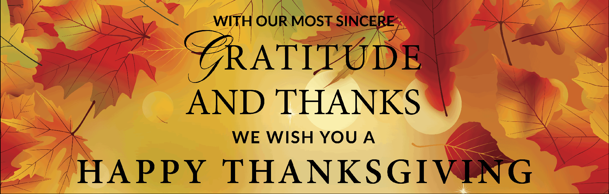 Happy Thanksgiving from All of Us at Boman Associates