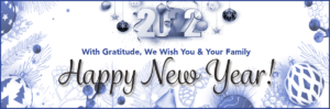 Happy New Year from All of Us at Boman & Associates